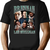 Limited Brennan Lee Mulligan Vintage Shirt Gift for Woman and Man Premium Heavyweight Cotton T-Shirt - Black