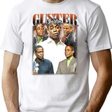 Limited Burton Guster Psych Vintage Shirt Gift for Woman and Man Premium Heavyweight Cotton T-Shirt - White