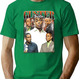 Limited Burton Guster Psych Vintage Shirt Gift for Woman and Man Premium Heavyweight Cotton T-Shirt - Green
