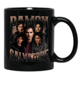 Limited Damon Salvatore Vintage Gift for Woman and Man Black Coffee Mug, Gift Coffee Mug - Black