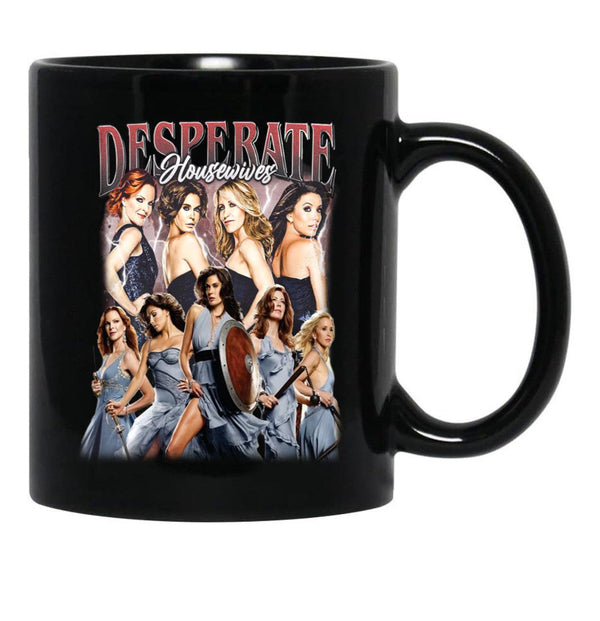 Limited Desperate Housewives Vintage Gift for Woman and Man Black Coffee Mug, Gift Coffee Mug - Black