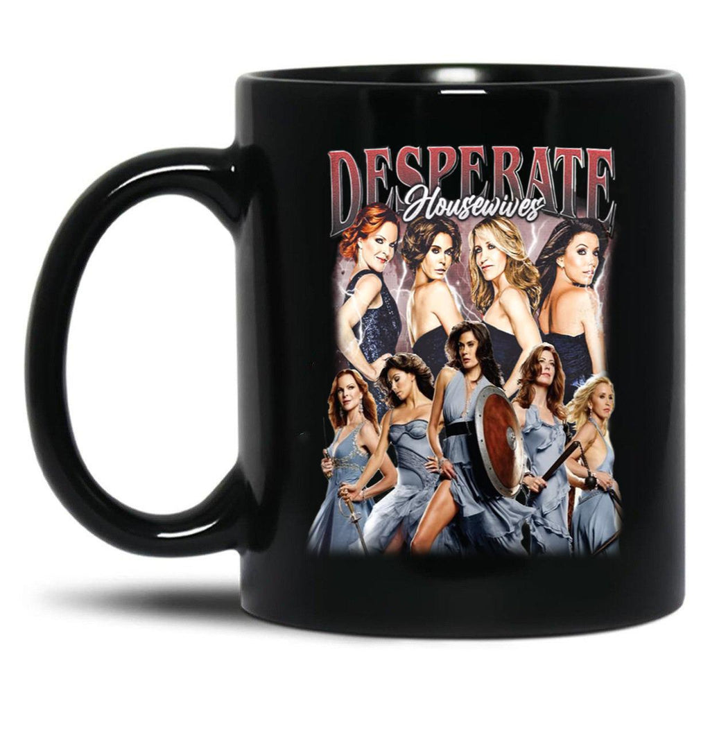 Limited Desperate Housewives Vintage Gift for Woman and Man Black Coffee Mug, Gift Coffee Mug