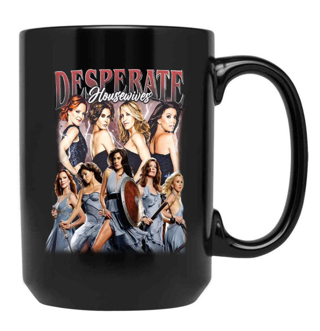 Limited Desperate Housewives Vintage Gift for Woman and Man Black Coffee Mug, Gift Coffee Mug
