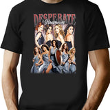 Limited Desperate Housewives Vintage Shirt Gift for Woman and Man Premium Heavyweight Cotton T-Shirt - Black