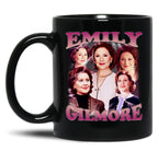 Limited Emily Gilmore Vintage Gift for Woman and Man Black Coffee Mug, Gift Coffee Mug