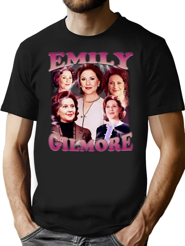 Limited Emily Gilmore Vintage Shirt Gift for Woman and Man Premium Heavyweight Cotton T-Shirt - Black