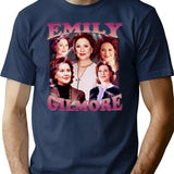 Limited Emily Gilmore Vintage Shirt Gift for Woman and Man Premium Heavyweight Cotton T-Shirt - Navy