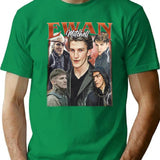 Limited Ewan Mitchell Vintage Shirt Gift for Woman and Man Premium Heavyweight Cotton T-Shirt - Green