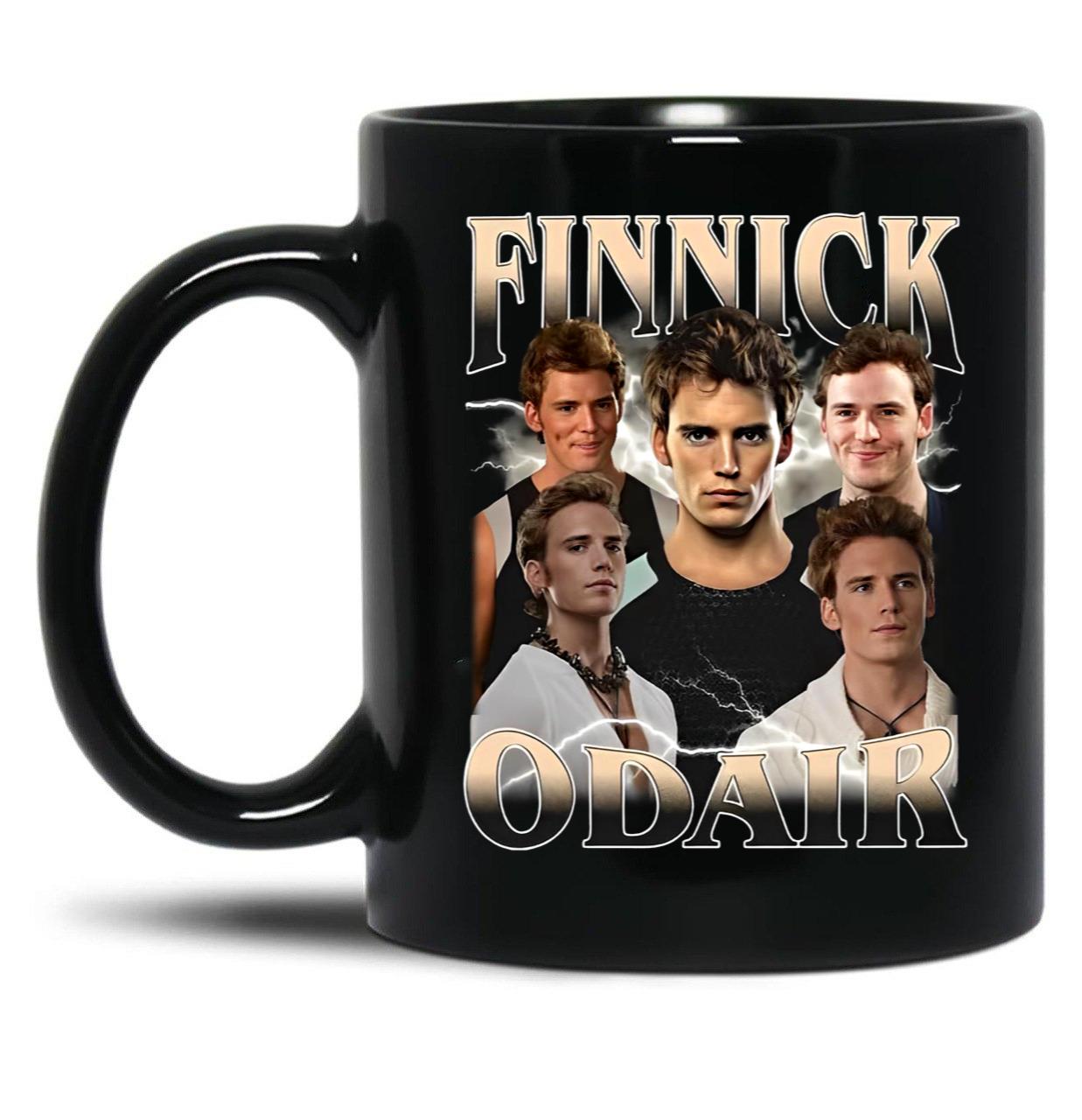 Limited Finnick Odair Vintage Gift for Woman and Man Black Coffee Mug, Gift Coffee Mug