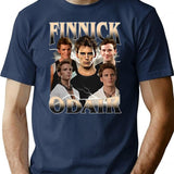 Limited Finnick Odair Vintage Shirt Gift for Woman and Man Premium Heavyweight Cotton T-Shirt - Navy