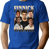 Limited Finnick Odair Vintage Shirt Gift for Woman and Man Premium Heavyweight Cotton T-Shirt - Blue