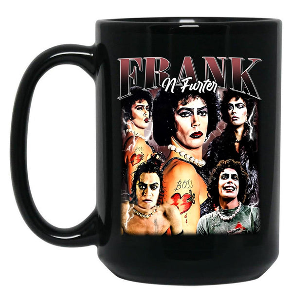 Limited Frank N Furter Vintage Gift for Woman and Man Black Coffee Mug, Gift Coffee Mug - Black