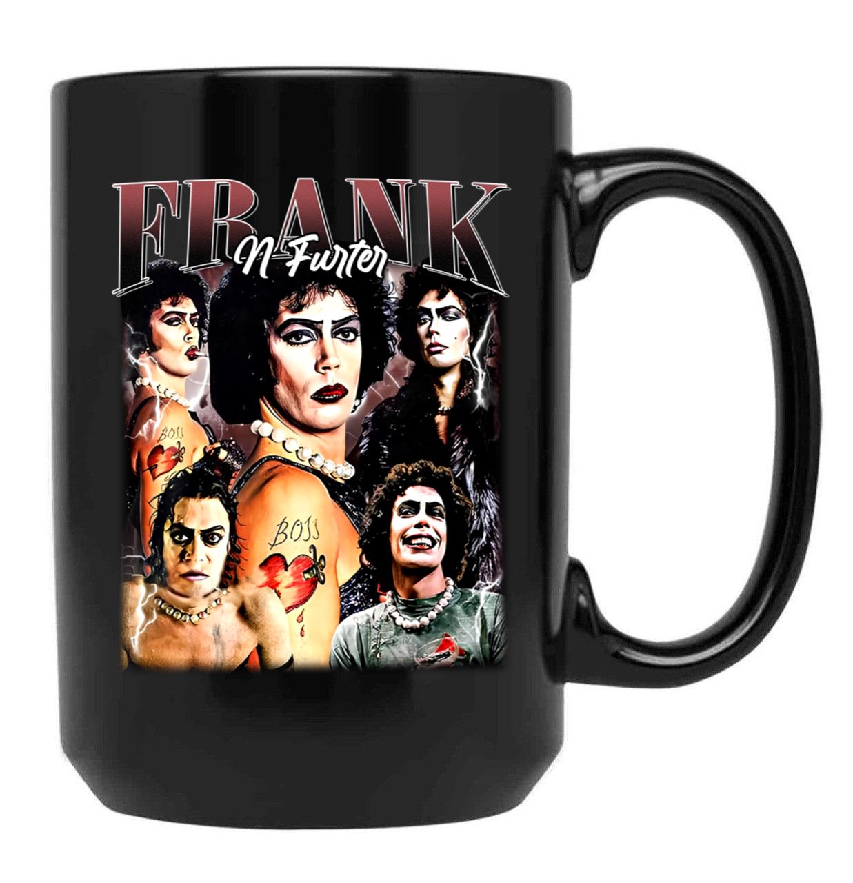Limited Frank N Furter Vintage Gift for Woman and Man Black Coffee Mug, Gift Coffee Mug
