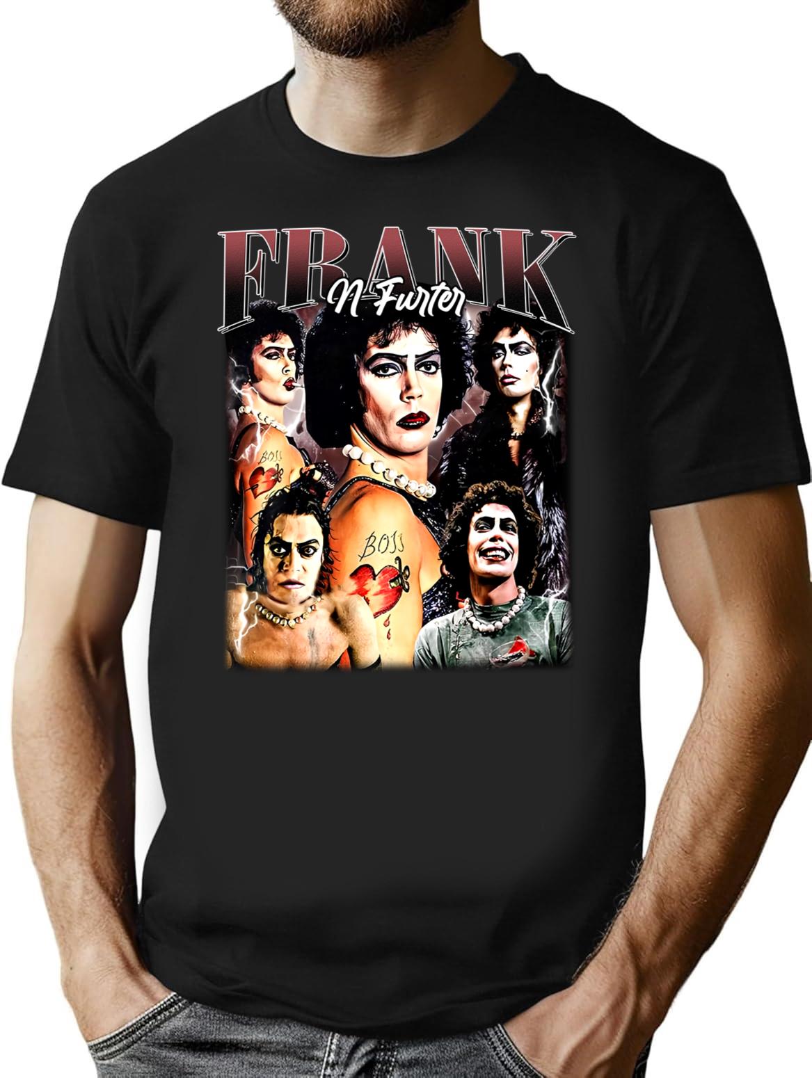 Limited Frank N Furter Vintage Shirt Gift for Woman and Man Premium Heavyweight Cotton T-Shirt - Black