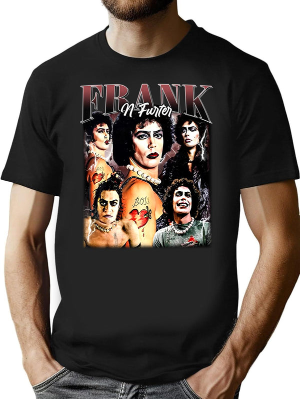Limited Frank N Furter Vintage Shirt Gift for Woman and Man Premium Heavyweight Cotton T-Shirt - Black