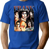 Limited Frank N Furter Vintage Shirt Gift for Woman and Man Premium Heavyweight Cotton T-Shirt - Blue