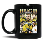 Limited Hugh Jackman Vintage Gift for Woman and Man Black Coffee Mug, Gift Coffee Mug