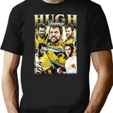 Limited Hugh Jackman Vintage Shirt Gift for Woman and Man Premium Heavyweight Cotton T-Shirt - Black