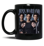 Limited Jess Mariano Vintage Gift for Woman and Man Black Coffee Mug, Gift Coffee Mug