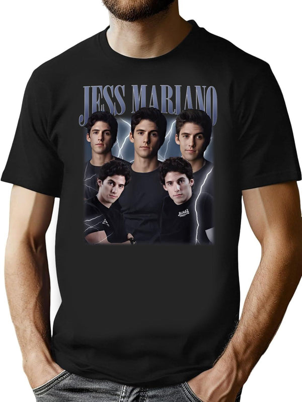 Limited Jess Mariano Vintage Gift for Woman and Man Premium Heavyweight Cotton T-Shirt - Black