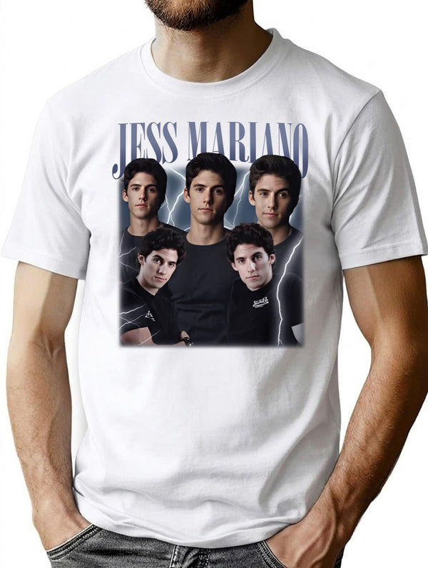 Limited Jess Mariano Vintage Gift for Woman and Man Premium Heavyweight Cotton T-Shirt - White