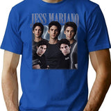Limited Jess Mariano Vintage Gift for Woman and Man Premium Heavyweight Cotton T-Shirt - Blue