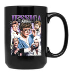 Limited Jessica Fletcher Vintage Gift for Woman and Man Black Coffee Mug, Gift Coffee Mug