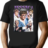 Limited Jessica Fletcher Vintage Shirt Gift for Woman and Man Premium Heavyweight Cotton T-Shirt - Black