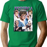 Limited Jessica Fletcher Vintage Shirt Gift for Woman and Man Premium Heavyweight Cotton T-Shirt - Green