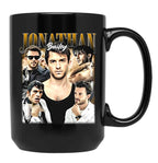 Limited Jonathan Bailey Vintage Gift for Woman and Man - Copy Black Coffee Mug, Gift Coffee Mug
