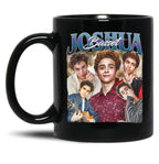 Limited Joshua Bassett Vintage Gift for Woman and Man Black Coffee Mug, Gift Coffee Mug