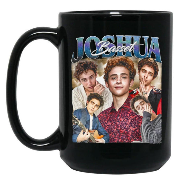 Limited Joshua Bassett Vintage Gift for Woman and Man Black Coffee Mug, Gift Coffee Mug - Black