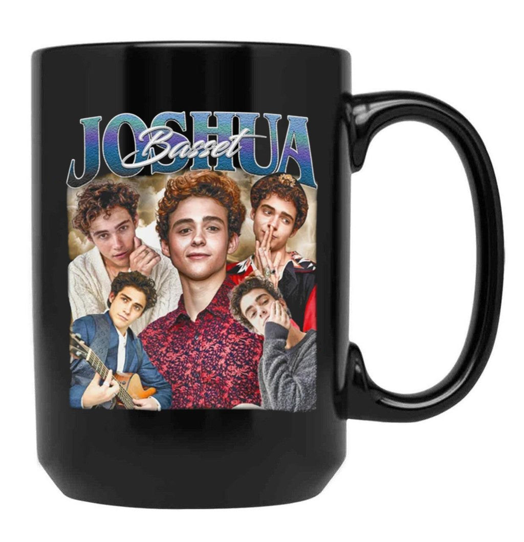 Limited Joshua Bassett Vintage Gift for Woman and Man Black Coffee Mug, Gift Coffee Mug