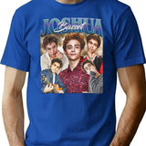 Limited Joshua Bassett Vintage Shirt Gift for Woman and Man Premium Heavyweight Cotton T-Shirt - Blue