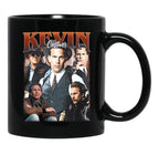 Limited Kevin Costner Vintage Gift for Woman and Man Black Coffee Mug, Gift Coffee Mug - Black