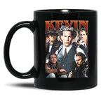 Limited Kevin Costner Vintage Gift for Woman and Man Black Coffee Mug, Gift Coffee Mug