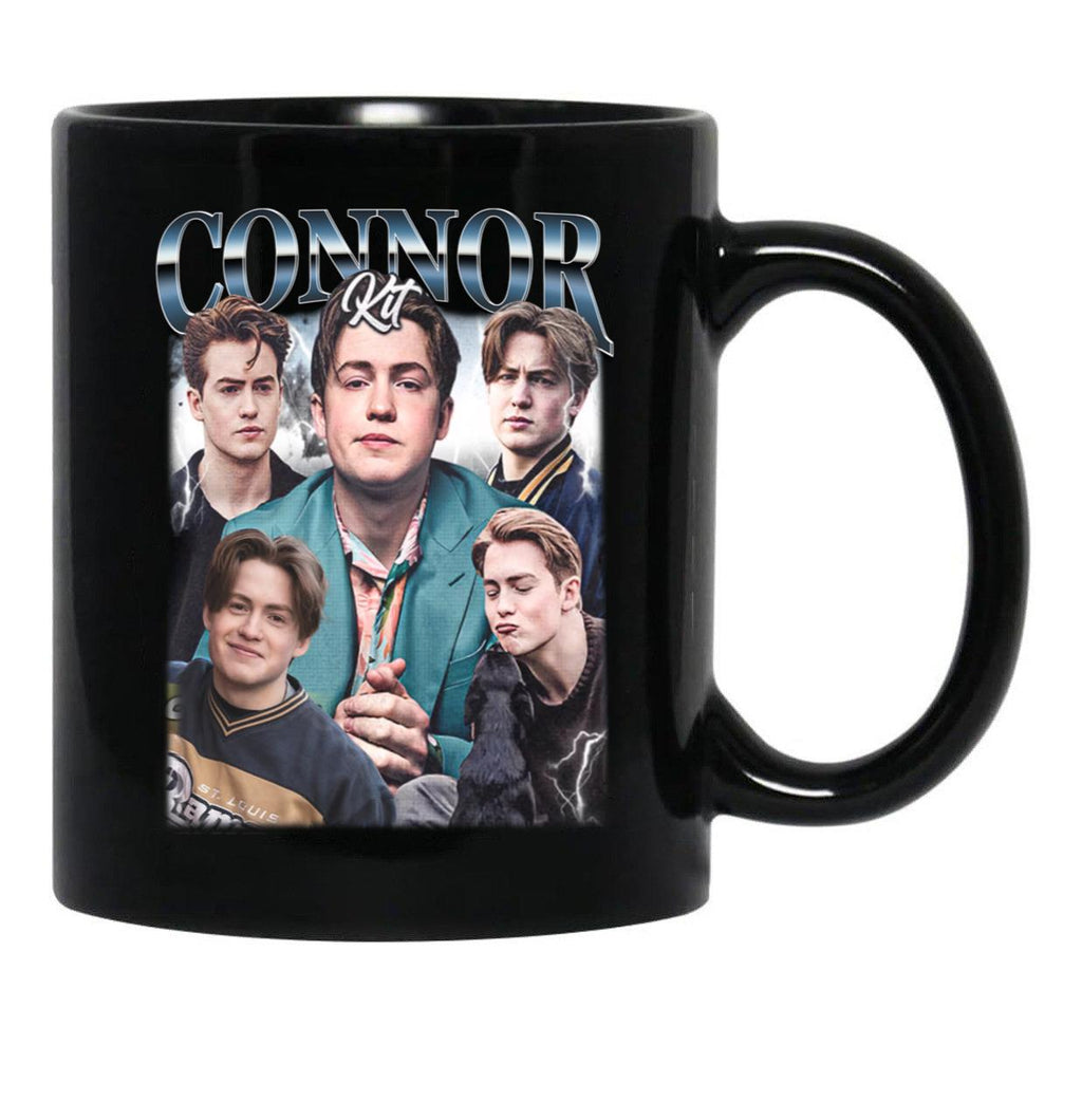 Limited Kit Connor Vintage Gift for Woman and Man Black Coffee Mug, Gift Coffee Mug - Black