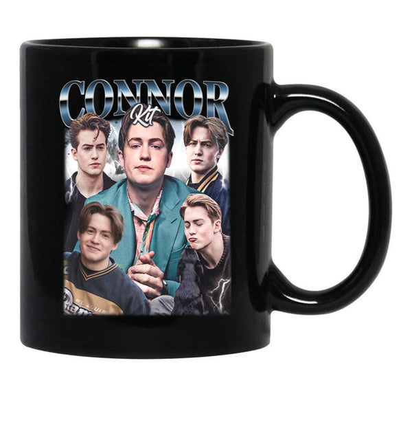 Limited Kit Connor Vintage Gift for Woman and Man Black Coffee Mug, Gift Coffee Mug - Black