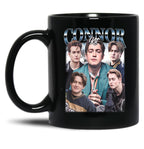 Limited Kit Connor Vintage Gift for Woman and Man Black Coffee Mug, Gift Coffee Mug