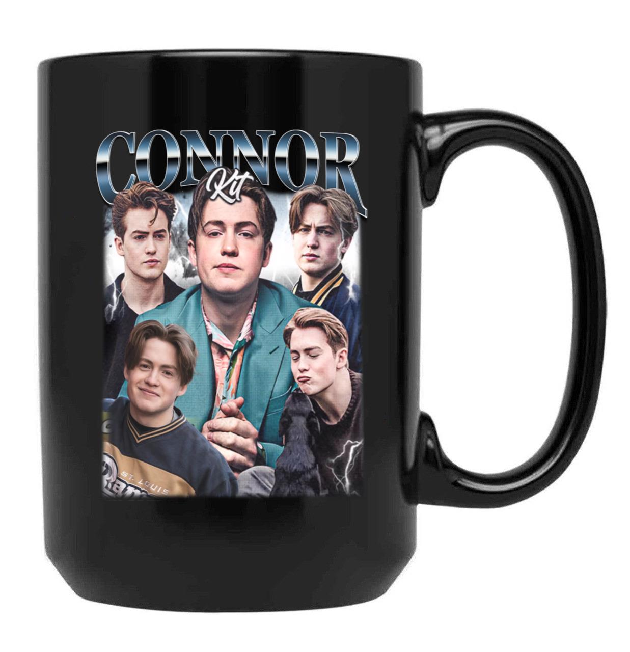 Limited Kit Connor Vintage Gift for Woman and Man Black Coffee Mug, Gift Coffee Mug
