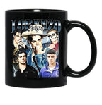 Limited Lorenzo Zurzolo Vintage Gift for Woman and Man Black Coffee Mug, Gift Coffee Mug - Black