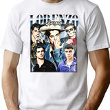 Limited Lorenzo Zurzolo Vintage Shirt Gift for Woman and Man Premium Heavyweight Cotton T-Shirt - White