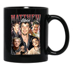 Limited Matthew Lillard Vintage Gift for Woman and Man Black Coffee Mug, Gift Coffee Mug - Black