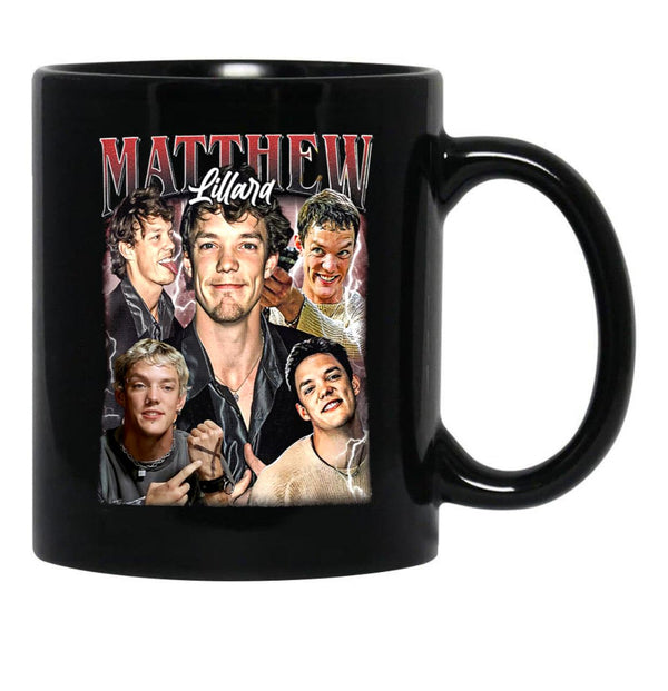 Limited Matthew Lillard Vintage Gift for Woman and Man Black Coffee Mug, Gift Coffee Mug - Black