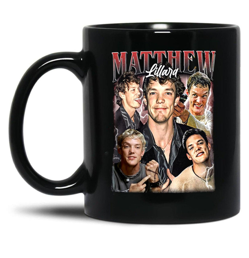 Limited Matthew Lillard Vintage Gift for Woman and Man Black Coffee Mug, Gift Coffee Mug