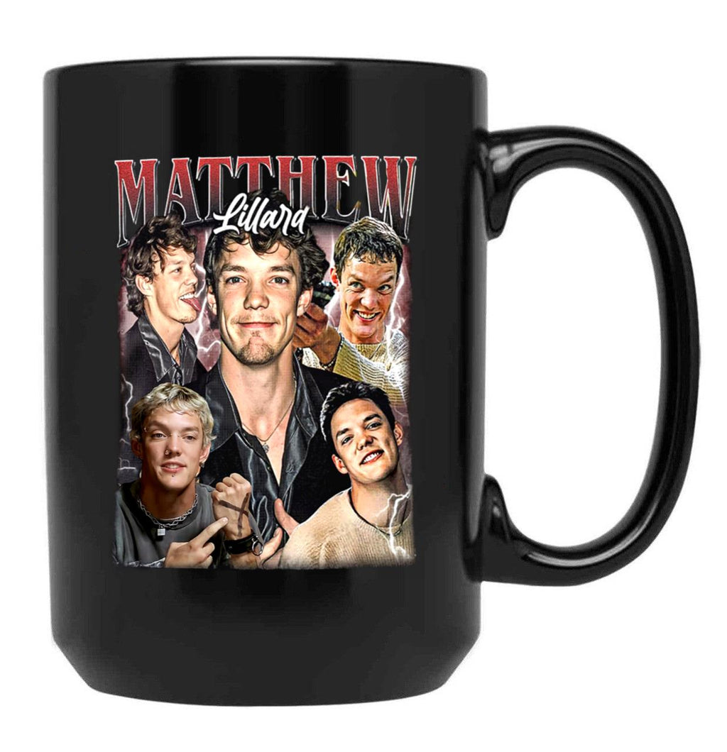 Limited Matthew Lillard Vintage Gift for Woman and Man Black Coffee Mug, Gift Coffee Mug