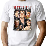 Limited Matthew Lillard Vintage Shirt Gift for Woman and Man Premium Heavyweight Cotton T-Shirt - White