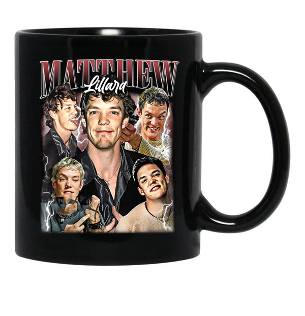 Limited Matthew Lillard Vintage Gift for Woman and Man2 Black Coffee Mug, Gift Coffee Mug - Black
