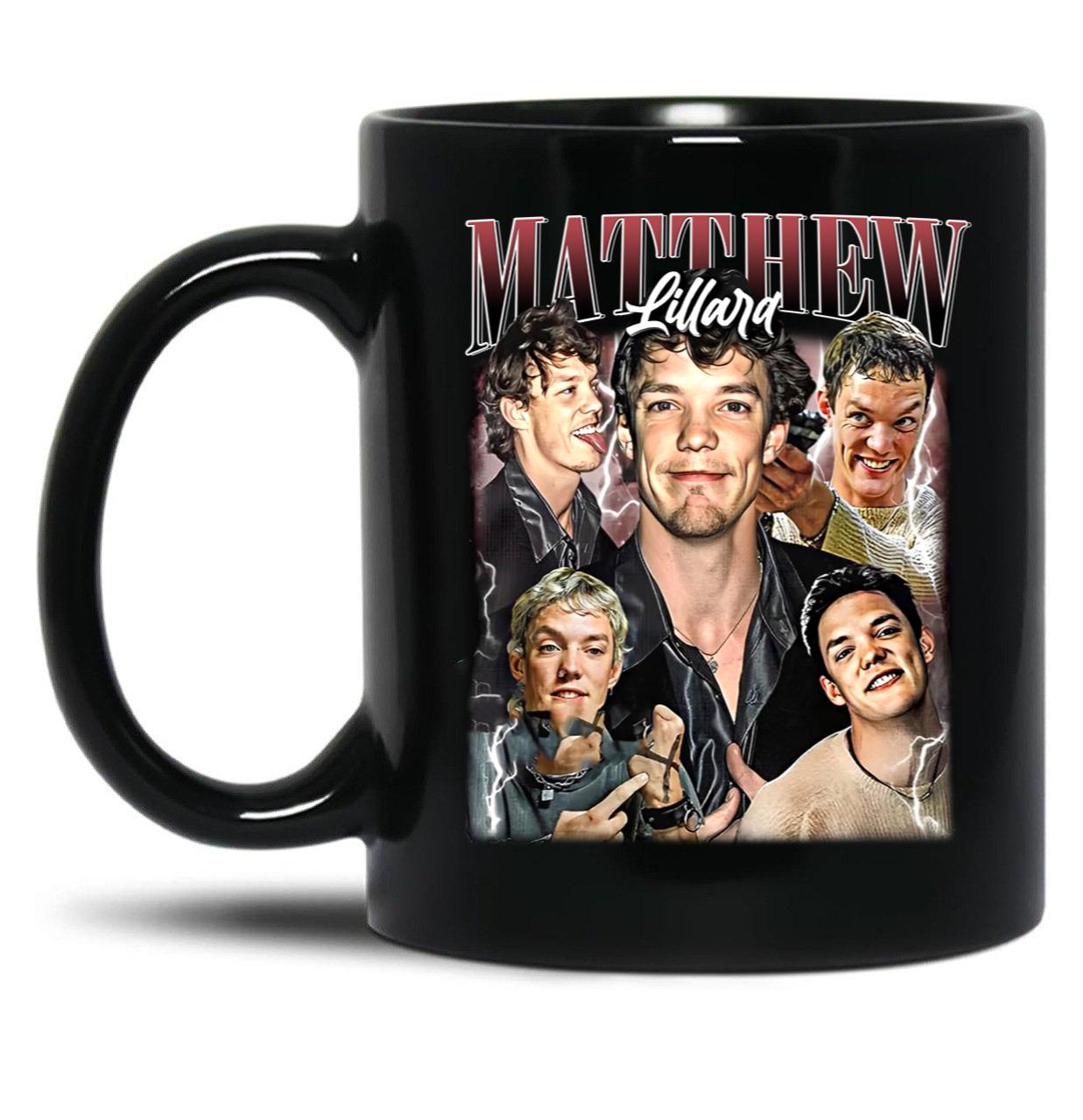 Limited Matthew Lillard Vintage Gift for Woman and Man2 Black Coffee Mug, Gift Coffee Mug