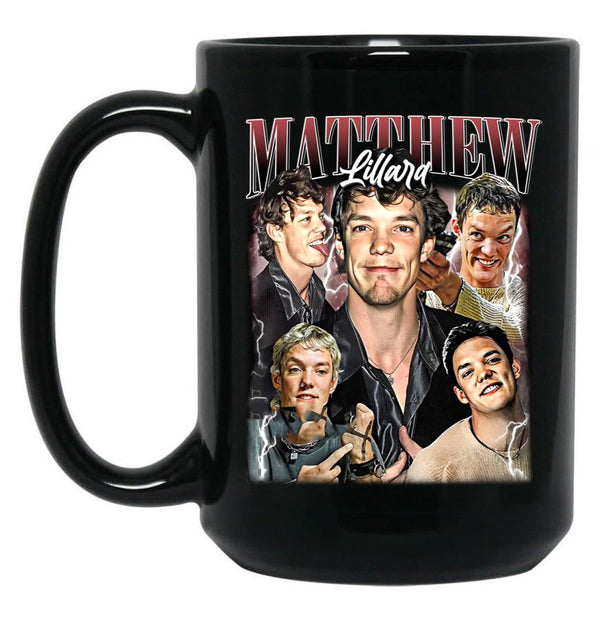 Limited Matthew Lillard Vintage Gift for Woman and Man2 Black Coffee Mug, Gift Coffee Mug - Black